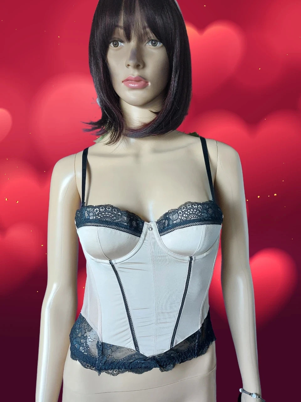 Bustier satiné H&M au look romantique – Taille 36 💕